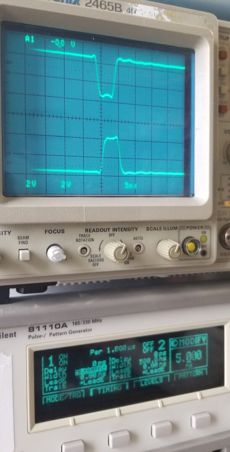 81110A 330MHz Dual Output Pulse Generator