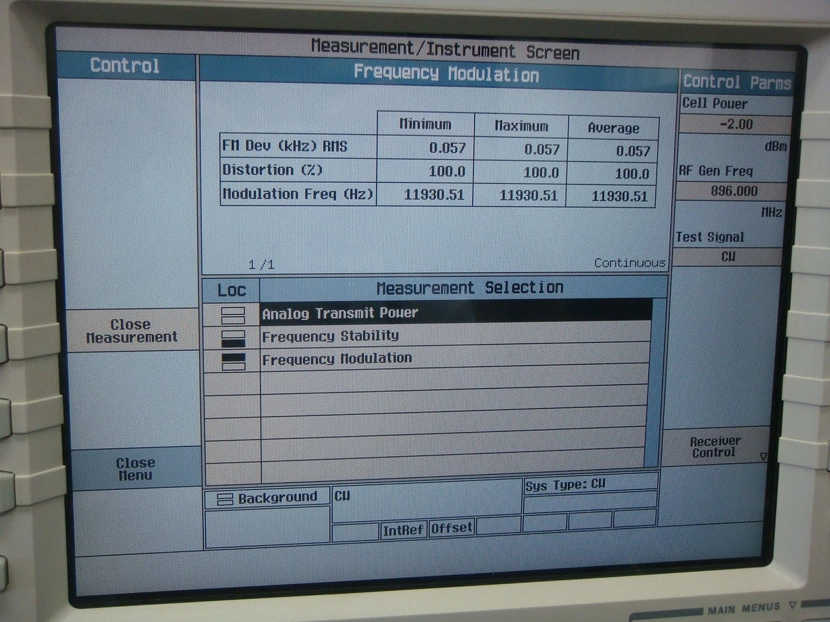 Agilent E5515C /002/003 Wireless Communications Test Set