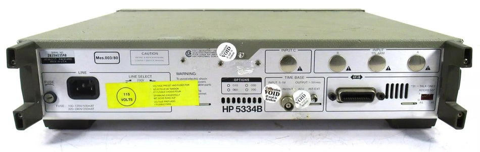 HEWLETT-PACKARD 5334B Universal Counter