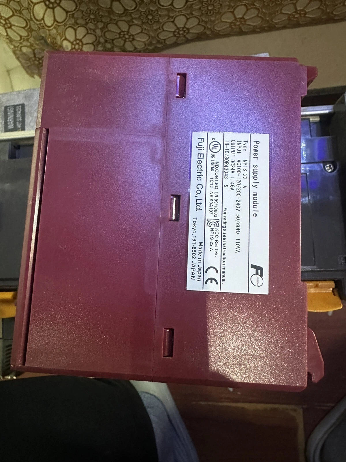 NP1S-22 Portable Air Purifier for Home and Office