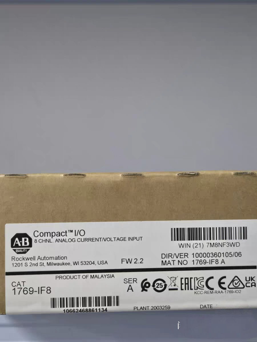 1769-IF8 CompactLogix 8 Pt Analog Input Module