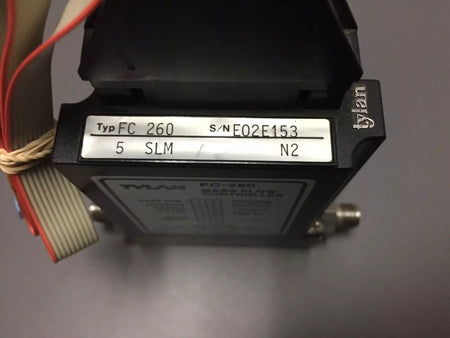 TYLAN Model FC-260 Gas N2 Mass Flow Controller 150 PSIG MAX 5 SLM