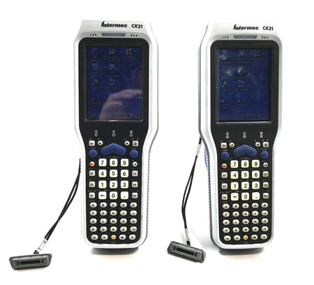 Lot of 4 Intermec CK31NI Barcode Scanner Bundle
