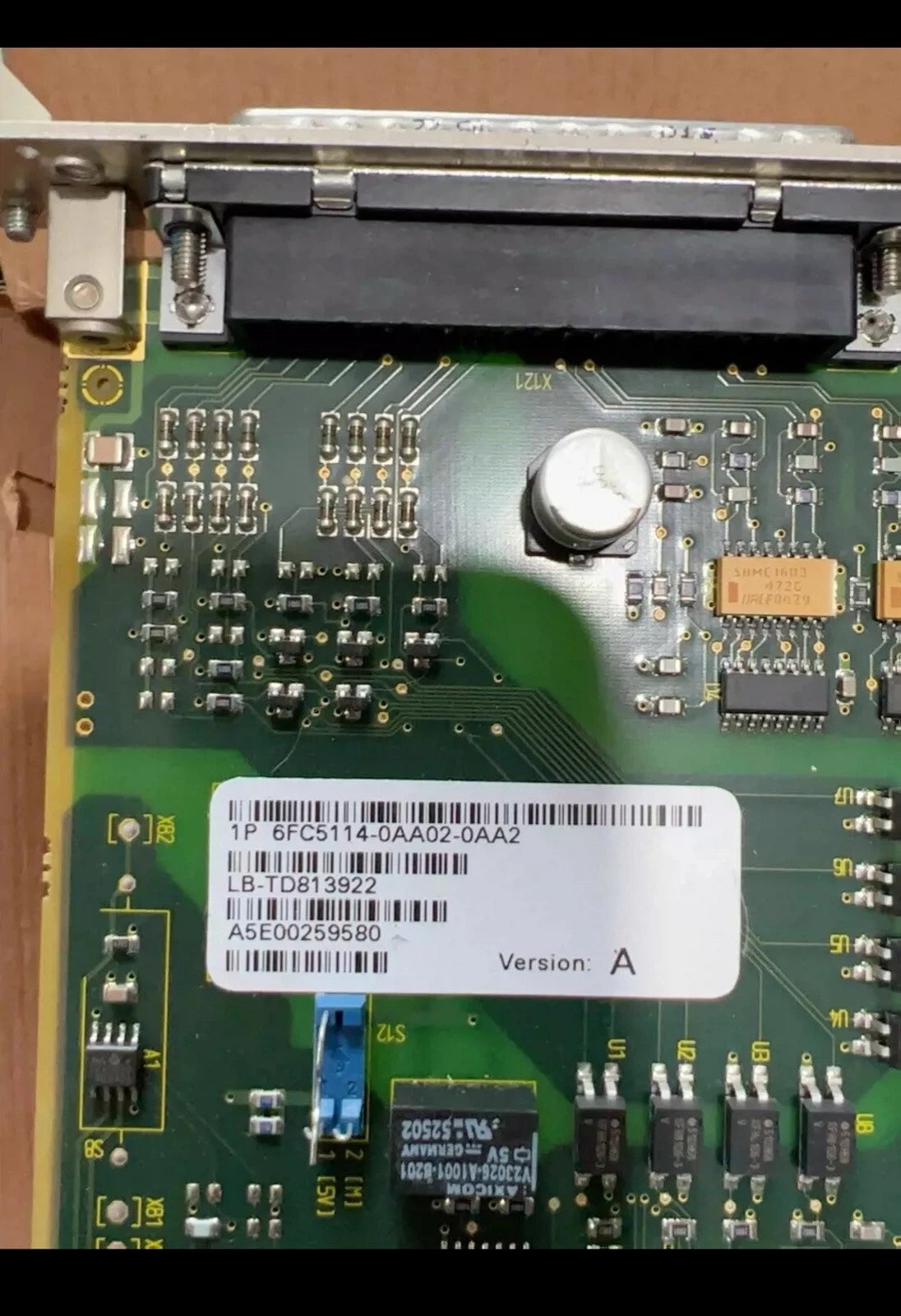 Siemens 6FC5114-0AA02-0AA2: Digital Control Panel for Industrial Applications