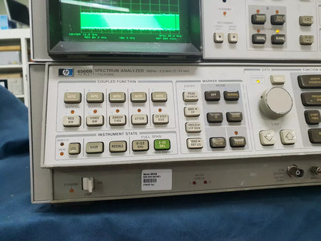 HP/Agilent 8566B Spectrum Analyzer 100Hz-22GHz with Cable AS IS Selling