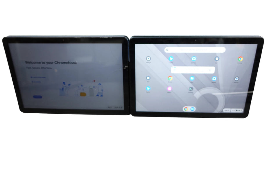 Lot 4 Lenovo IdeaPad CT-X636F 10.1" MediaTek MT8183 64GB Chromebook -tablet