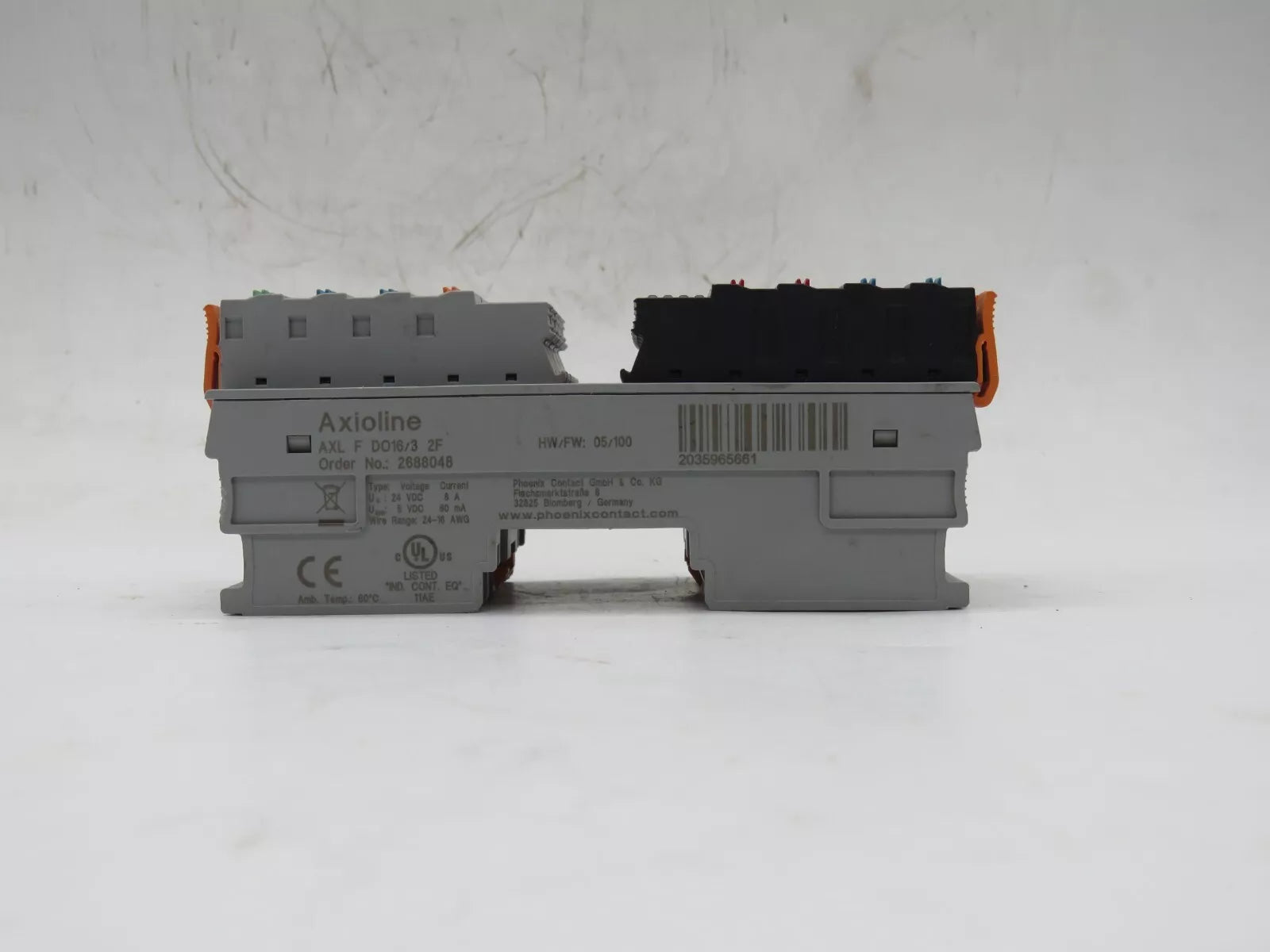 PHOENIX CONTACT AXL F DO16/3 XC 2F Axioline F Digital Output Order No. 2701228