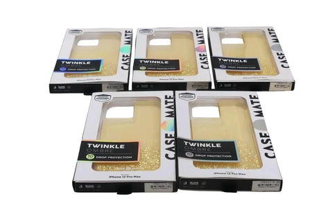 Lot of 5 Case Mate Twinkle Case for Apple iPhone 12 Pro Max - Free Shipping