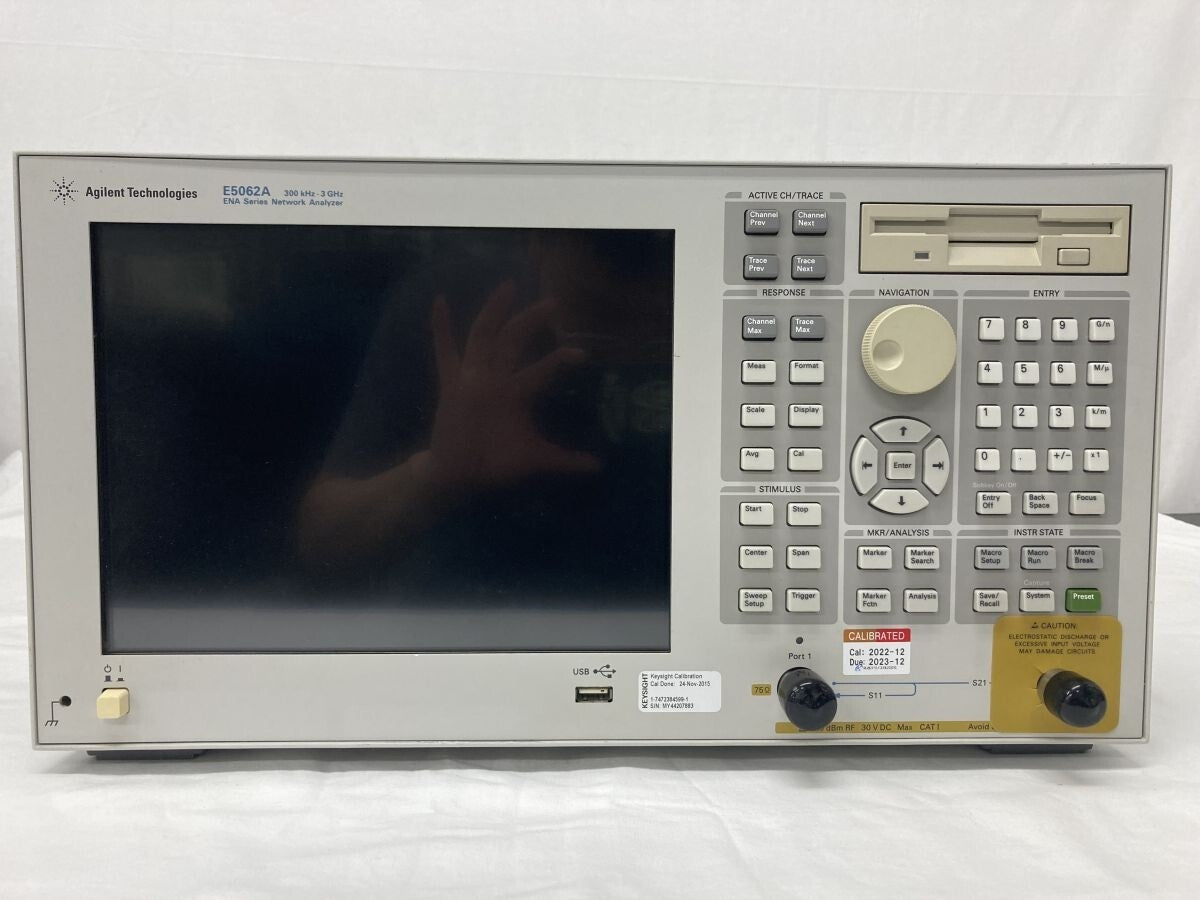 Agilent E5062A Network Analyzer 300k~3GHz