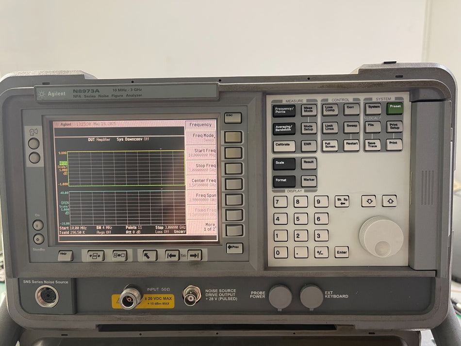 Agilent N8973A Noise Figure Analyzer 10 MHz-3 GHz