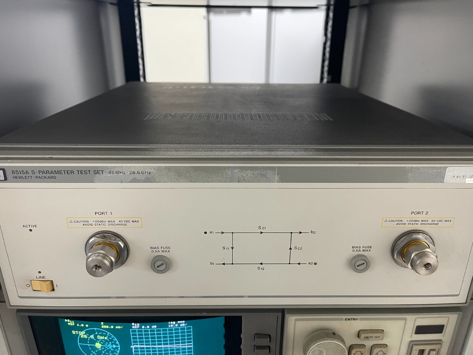 HP Agilent 8515A S-Parameter Test Set for 8510C Network Analyzer _3602A02220 - XG eqpt