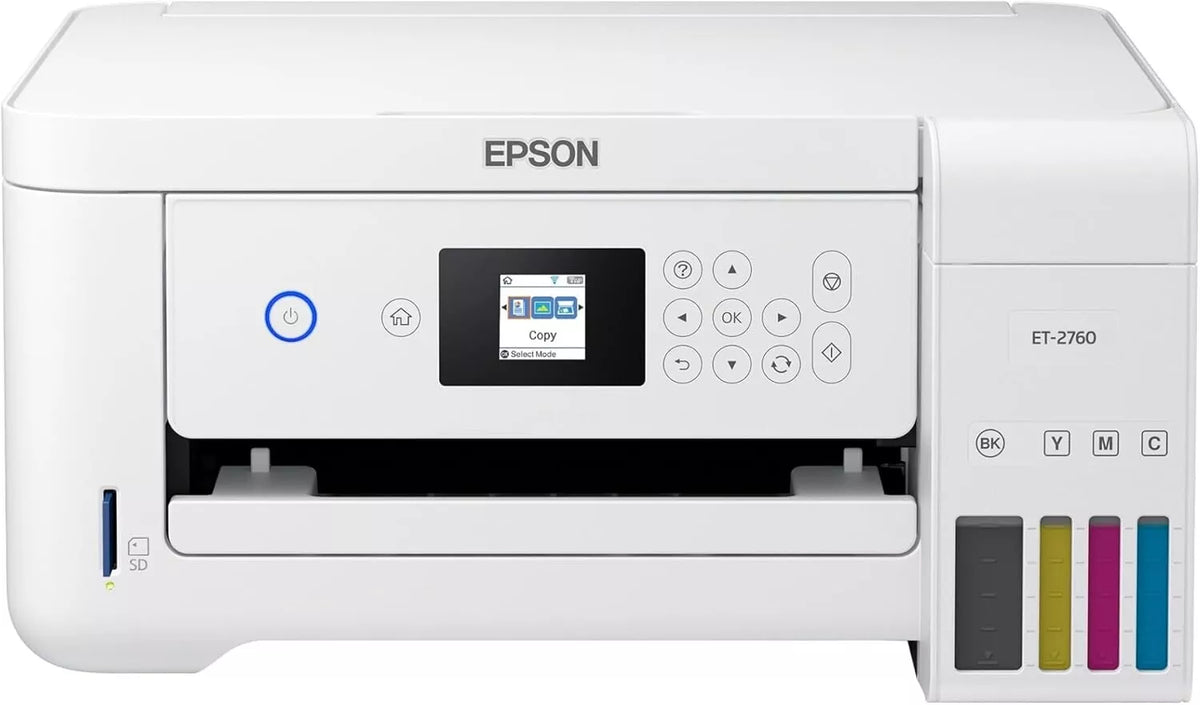 EPSON EcoTank ET-2760 Wireless Color All-in-One Supertank Printer