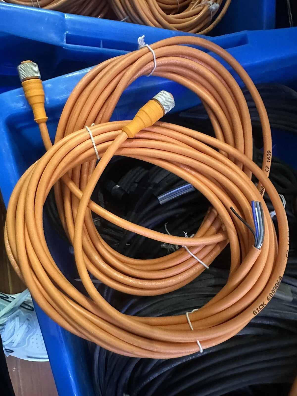Sick Connection Hose 6009869 Connecting Cable DOL-1205-W05M Orange
