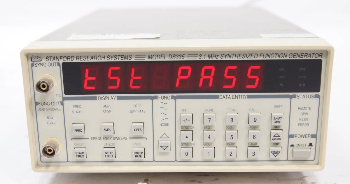 Stanford SRS DS335 3.1 MHz Digital Synthesized Function Generator