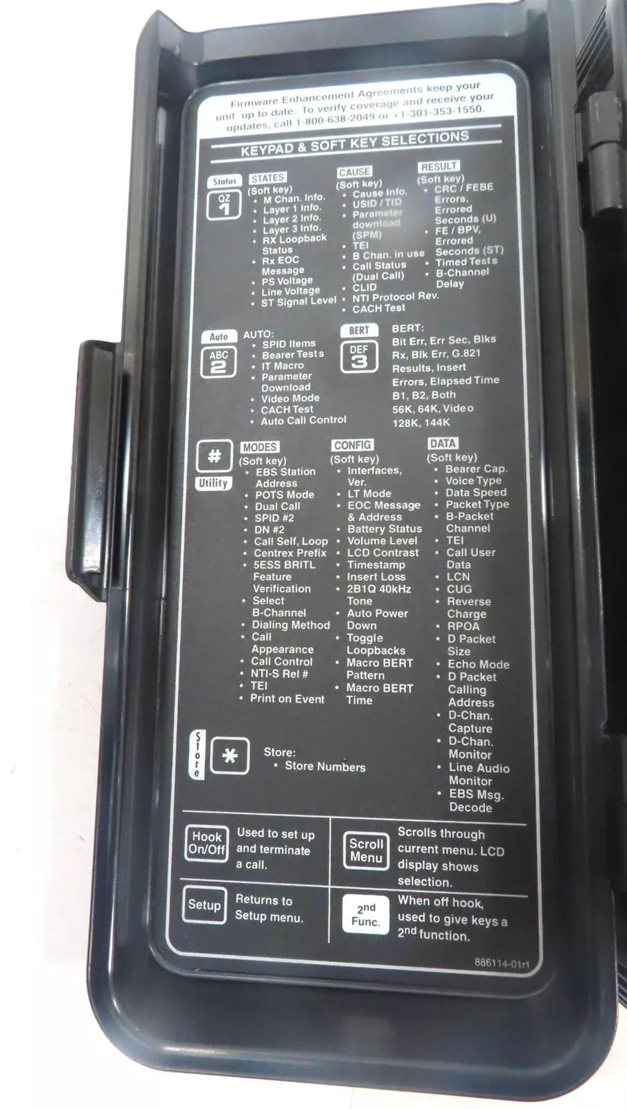 ACTERNA ISDN BRI Services Tester 550B+ - Efficient ISDN Tester