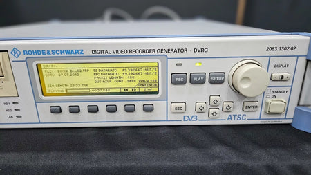 R&S DVRG Digital Video Recorder Generator 2083.1302K02 (100314)