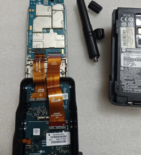 1pcs MOTOROLA Digital Walkie-talkie GP338D+, manual frequency,V band 136-174