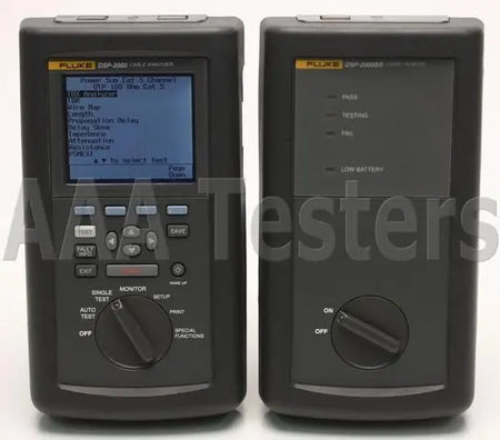 Fluke Networks DSP-2000 Cat5 LAN Cable Analyzer Tester Certifier DSP2000 SR - XG eqpt