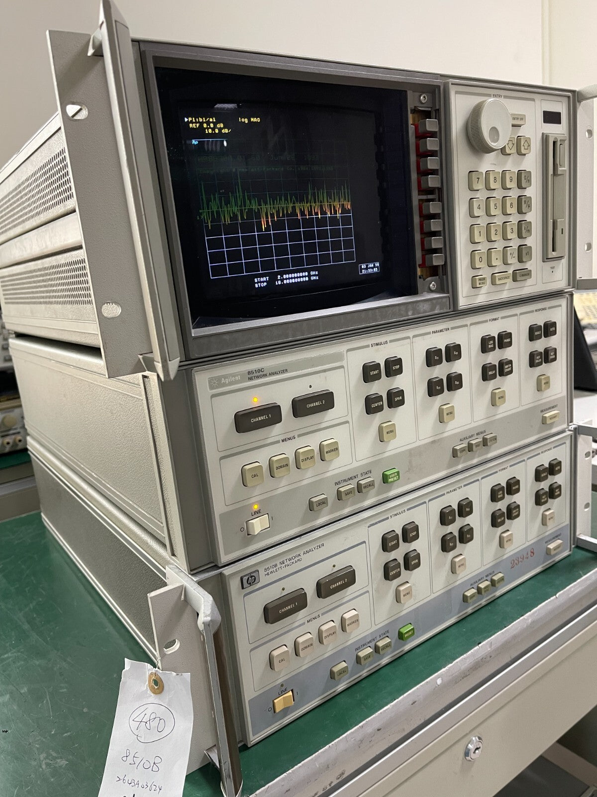 HP Agilent 8510B (85102B) Network Analyzer _3624 - XG eqpt