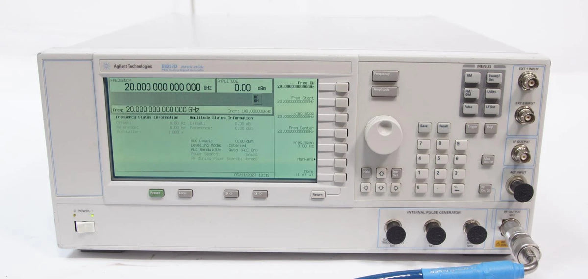 Agilent E8257D PSG 250kHz-20GHz Analog Signal Generator 007 1ED 520 U01