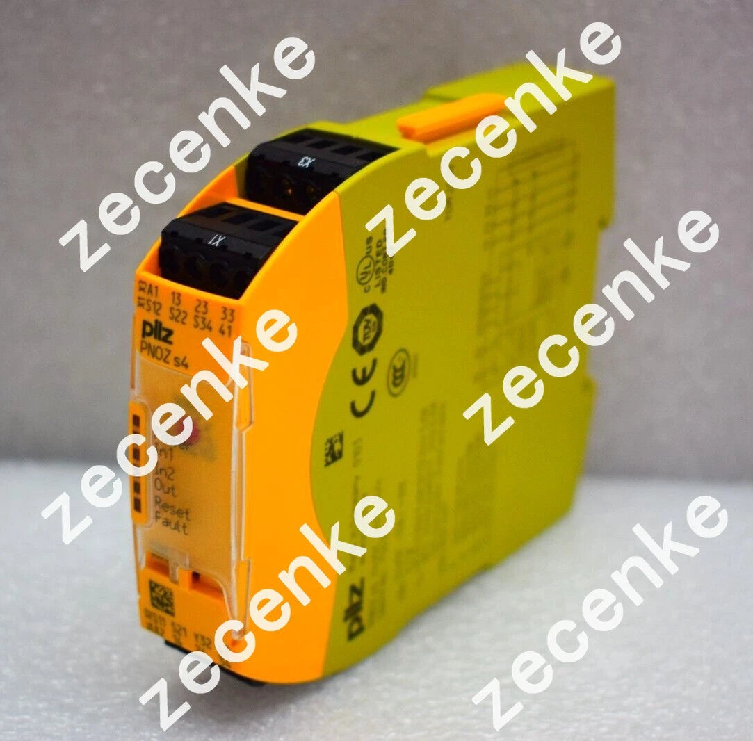 PILZ PNOZ S4 24VDC 3NO1NC Safety Relay 24VDC