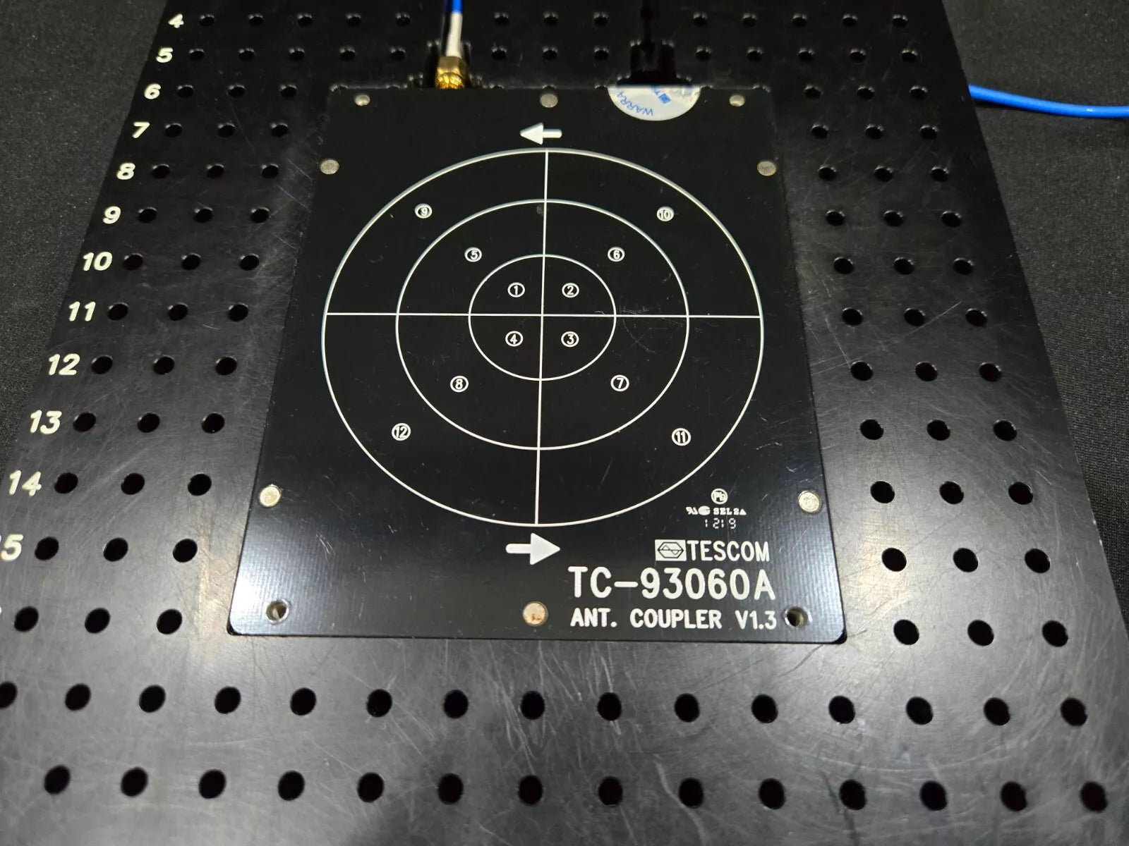 Tescom TC-93060A Spiral Antenna 0.7 GHz to 7.5 GHz