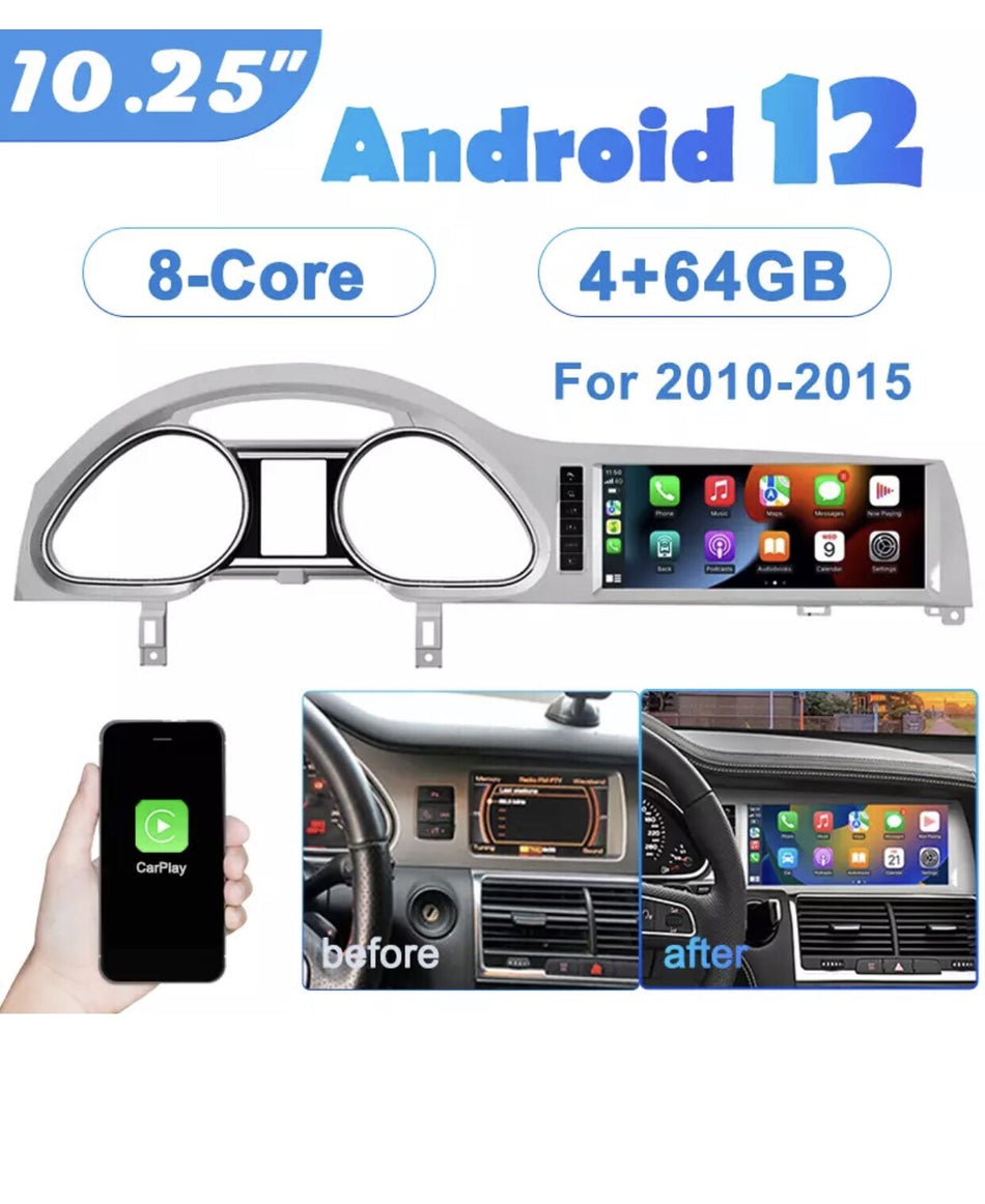 Audi Q7 2010-2015 Android 12 Car Stereo Radio 64G