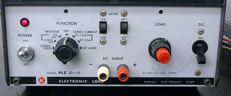 KIKUSUI PLZ50-15 60V 15A Electronic Load
