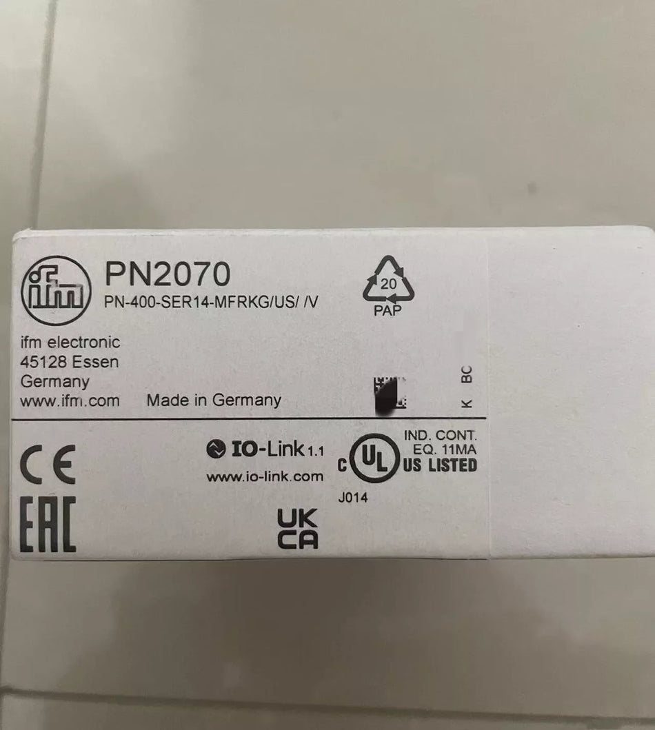 1pc IFM PN2070 Brand New Pressure Sensor Fast delivery