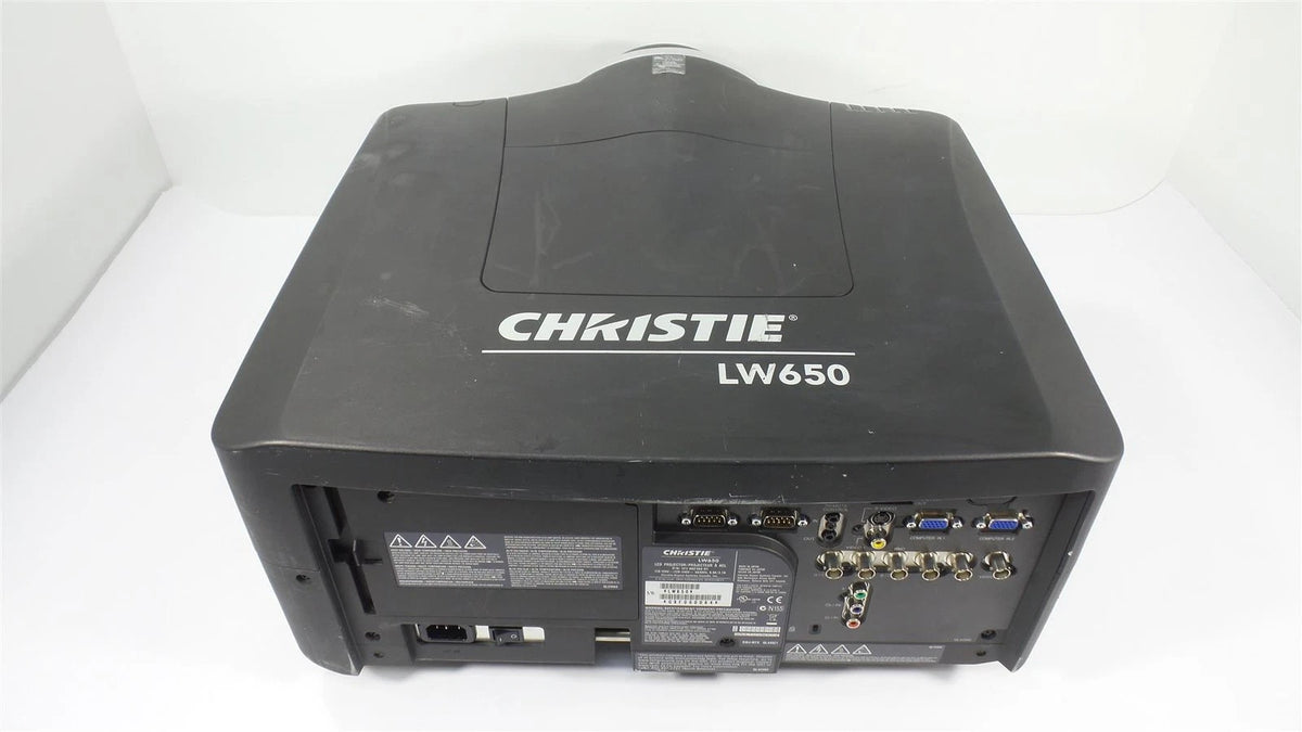 Christie LW650 WXGA Large Venue 3LCD Projector HDMI 6500 Lumens