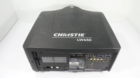 Christie LW650 WXGA Large Venue 3LCD Projector HDMI 6500 Lumens