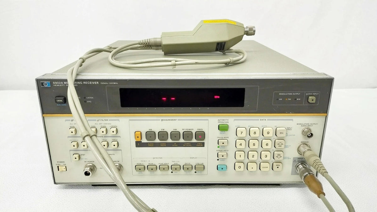 HP 8902A+11722A 1300MHz Measuring Receiver+Sensor