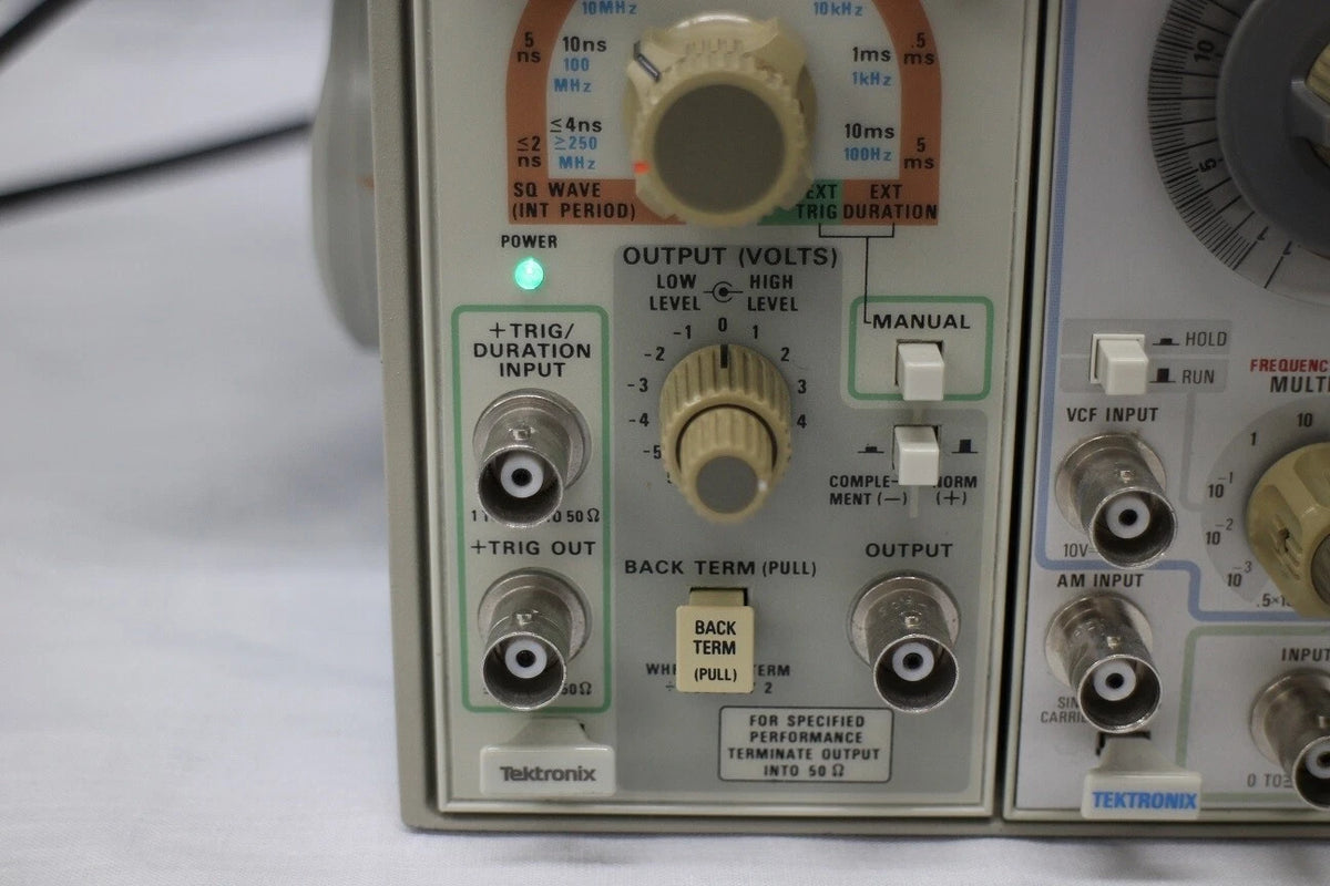 Tektronix PG502 10Hz-250MHz Pulse Generator