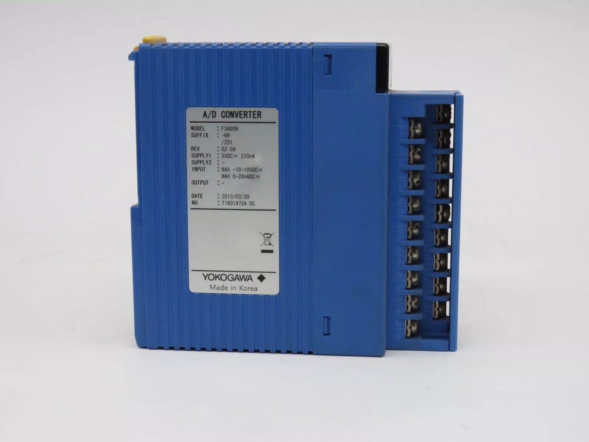 Yakogawa F3AD08-6R A/D Converter Input 5VDC 210mA