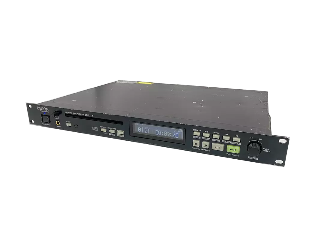 Denon DN-C640 Professional Rack Mount Slot-Load Network CD Player