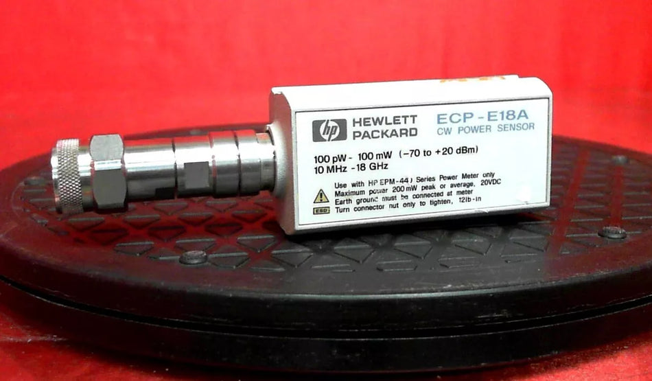 HP - Agilent - Keysight E4412A Power sensor, 10 MHz to 18 GHz US37180522
