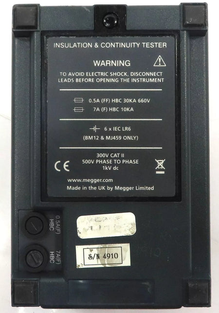 AVO MEGGER MJ159 Insulation Resistance Tester - High-Quality Testing Tool