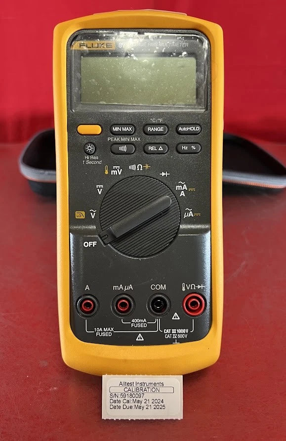 Fluke 87V True RMS Digital Multimeter with Data SN 59180097