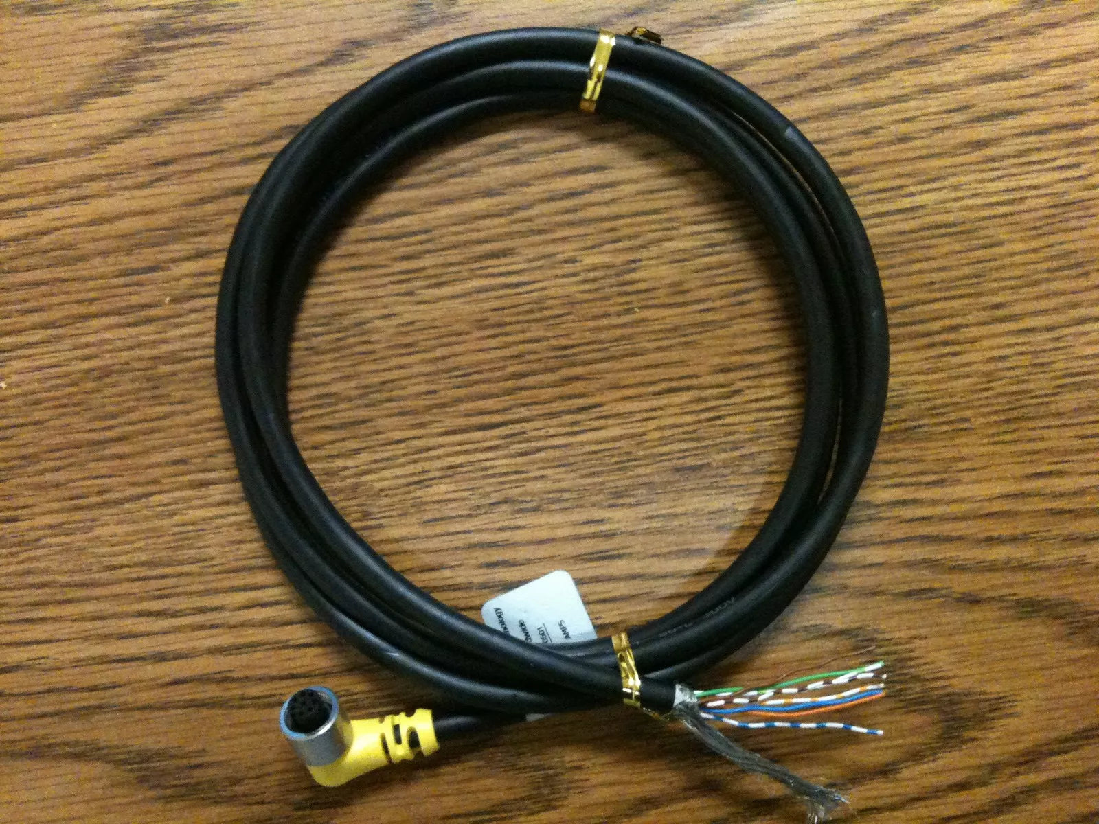 Cognex CCB-84901-0501-02 In-Sight Right-Angle Breakout Cable, 2M