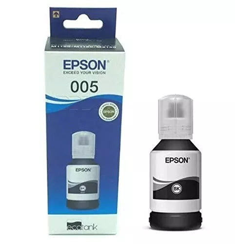 Epson 005 Black Ink Bottle 120ml for M1100, M1120, M2140 Printers