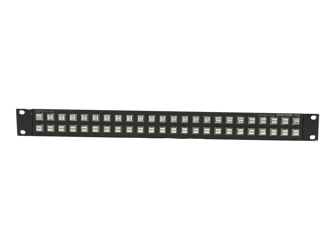 Grass Valley ENC/PRE-48b Encore Prelude Control Panel PN:761002000