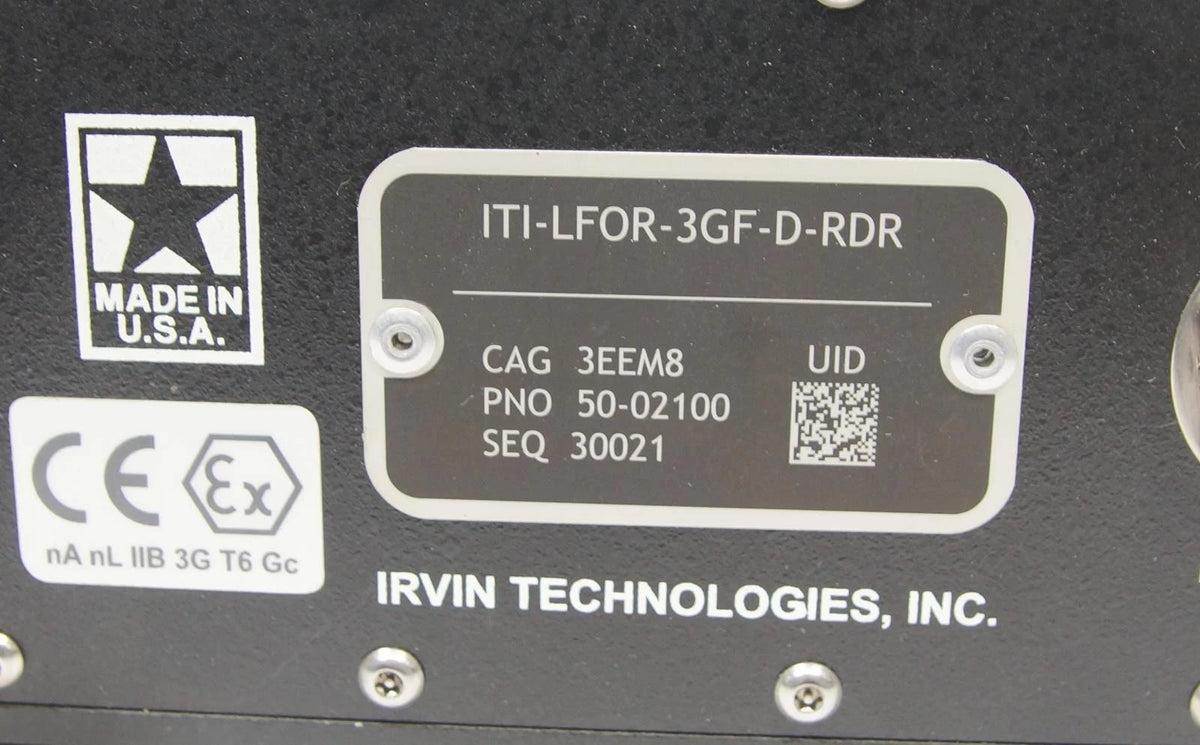 Irvin Technologies ITI-LFOR-3GF-D-RDR PMD Tape Recorder