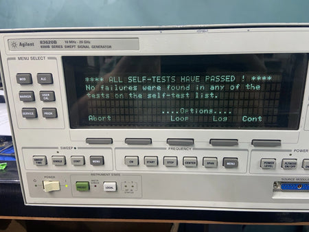 HP Agilent 83620B 83630B Signal Generator/Sweeper Cal’d Opt 8