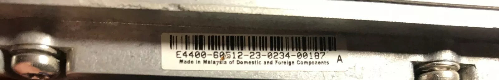 Agilent/Keysight E4400-60512 Time Base/Reference Card (Falcon) for E4438C