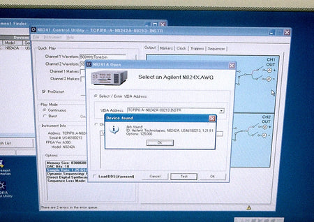 Agilent N8242A /125 1.25GS/s Arbitrary Waveform Generator