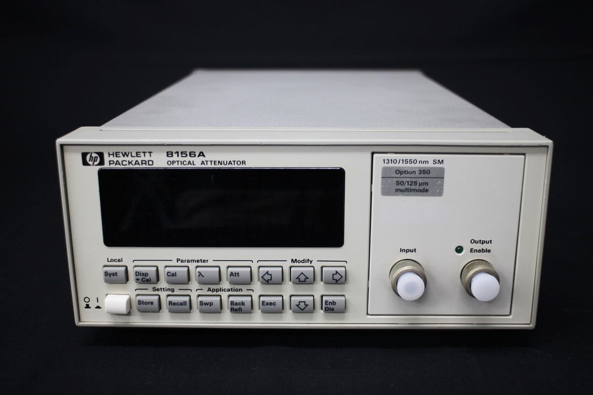 Optical Attenuator for 1250-1650nm Spectrum by HP