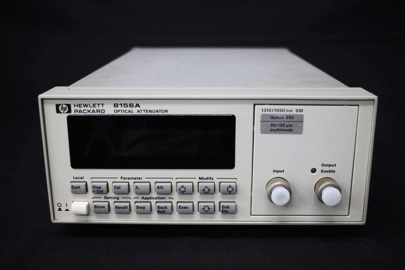 Optical Attenuator for 1250-1650nm Spectrum by HP