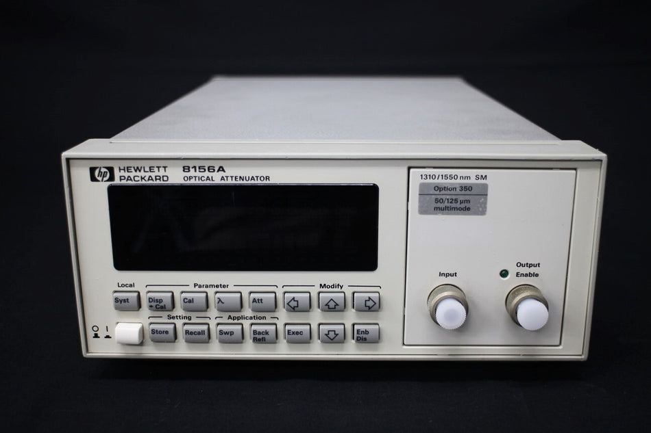 Optical Attenuator for 1250-1650nm Spectrum by HP