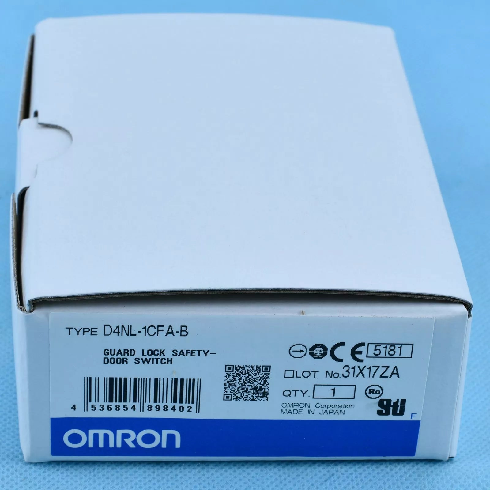Omron D4NL-1CFA-B Safety Switch D4NL-1CFA-B - New in Box