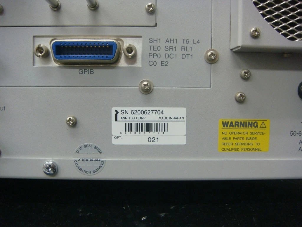 Anritsu MG3700 /021 250kHz-3.0GHz Vector Signal Generator